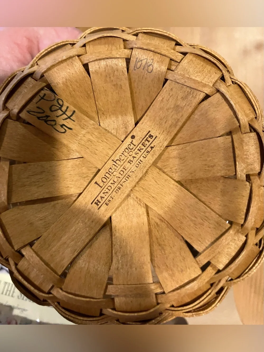 EUC Longaberger Woven Basket Lot of 11 items (see below description) make offer